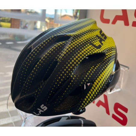 CASCO LAS COBALTO YELLOW BLACK